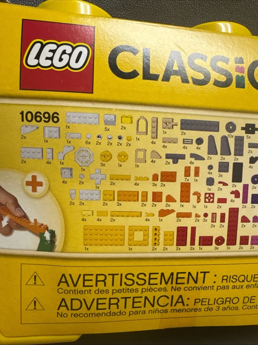 LEGO Classic 10696 Medium Creative Brick Box (484 pcs) New
